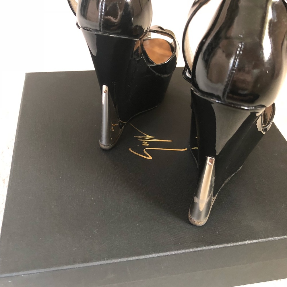 Giuseppe Zanotti I80179  patent leather platforms - Picture 2 of 7